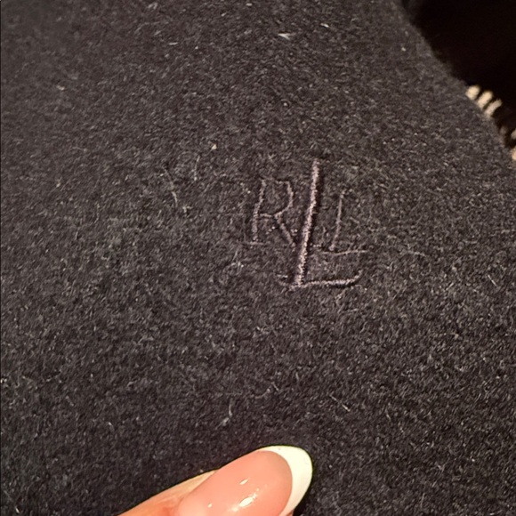 Ralph Lauren Charcoal Wool wrap